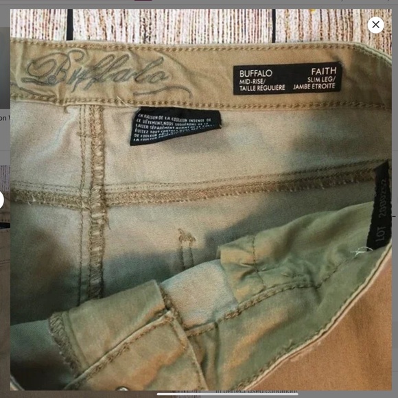 Buffalo Mid-Rise Jeans” Faith” - Picture 3 of 7